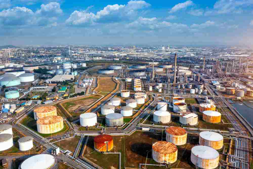 An industrial park